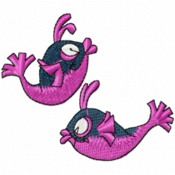 Fishes Embroidery Design 11 Fishes Embroidery Design 11